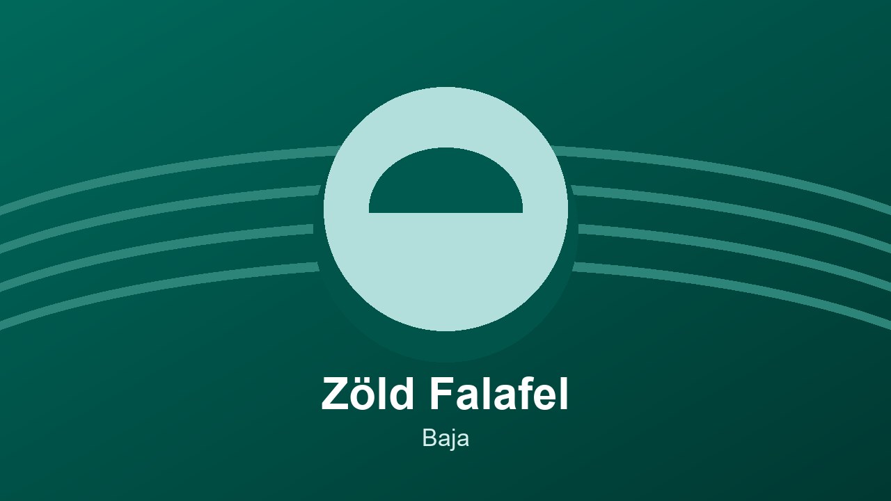 Zöld Falafel