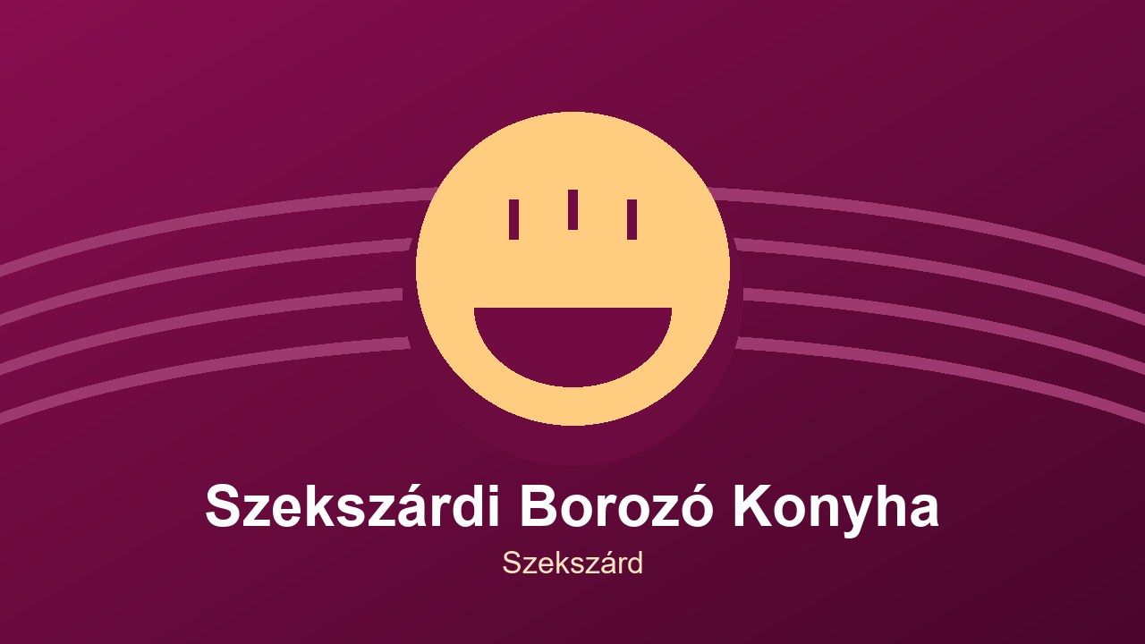 Szekszárdi Borozó Konyha
